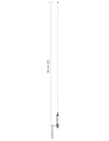 Scout KM-3F antenna VHF fiberglass 0,9mt 3db 50 Ohm