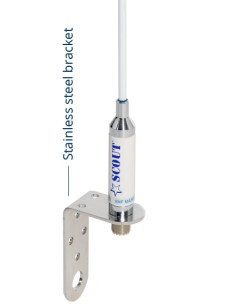 Scout KM-3F antenna VHF fiberglass 0,9mt 3db 50 Ohm 2