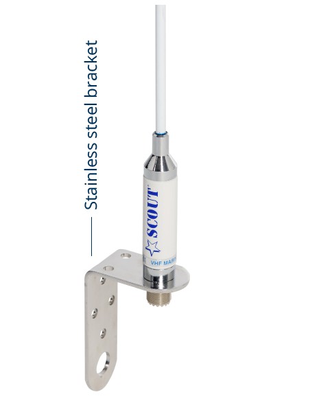 Scout KM-3F antenna VHF fiberglass 0,9mt 3db 50 Ohm