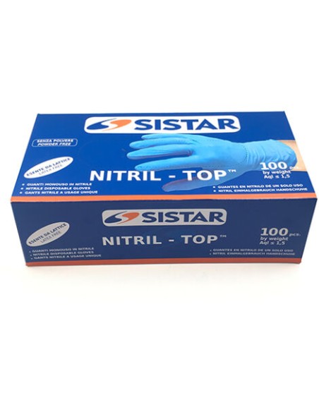Sistar NITRIL TOP guanto monouso 100pz