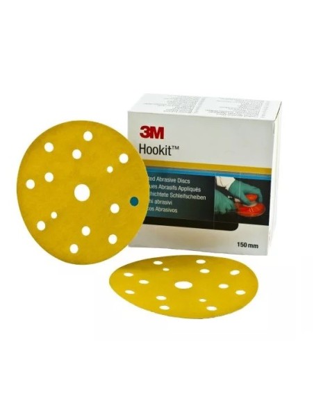 3M Hookit disco abrasivo velcrato 255P+ 150mm 3M Hookit disco abrasivo velcrato 255P+ 150mm