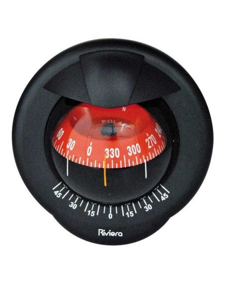 Riviera bussola verticale POLARE 3" nera