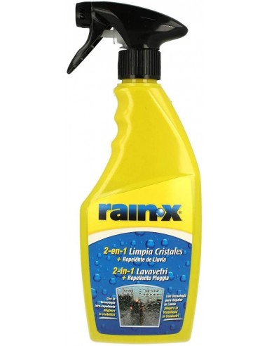 Rain‑X 2-In-1 Pulivetri + Antipioggia 500 Ml