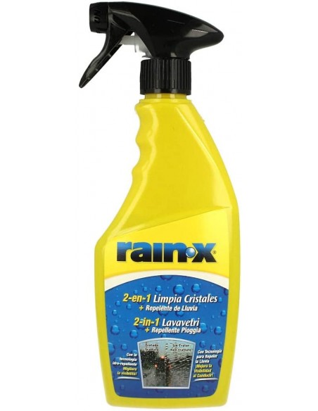 Rain‑X 2-In-1 Pulivetri + Antipioggia 500 Ml