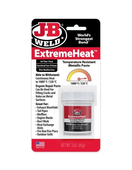 J-B WELD ExtremeHeat™ Paste - 3 oz J-B WELD ExtremeHeat™ Paste - 3 oz
