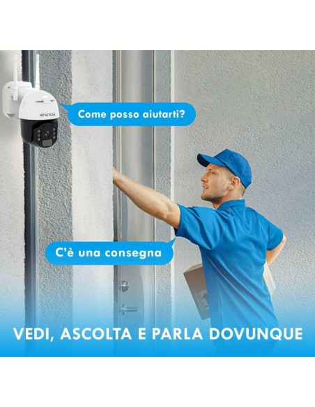 ISNATCH HeyCam Move 4G 1080p Telecamera Wi-fi