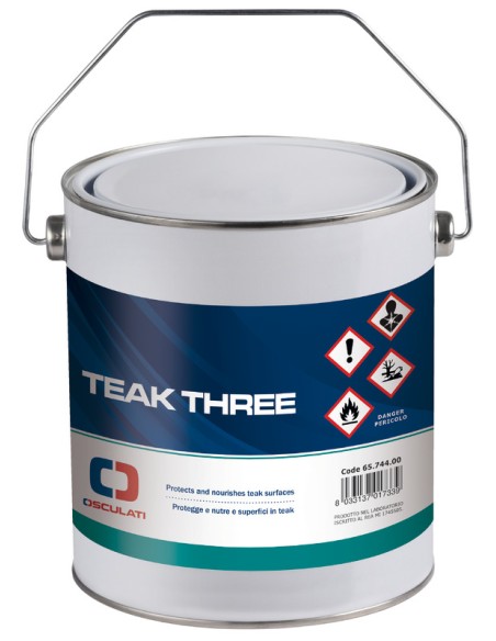 OSCULATI Teak Three 2,5lt protective paint