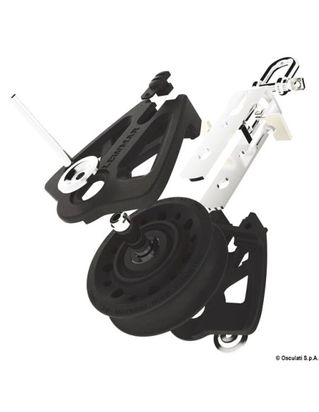 LEWMAR Bozzello Syncro Singolo puleggia mm.50