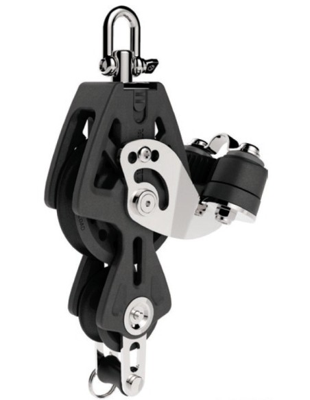 LEWMAR Bozzello Syncro Violino arricavo e strozzatore puleggia mm.72