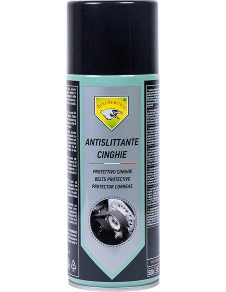 Spray antislittante protettivo cinghie Spray antislittante protettivo cinghie