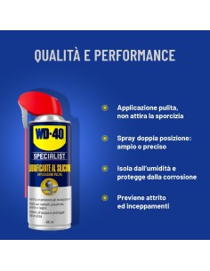 WD 40 Silicone Lubricant Spray 400ml 2