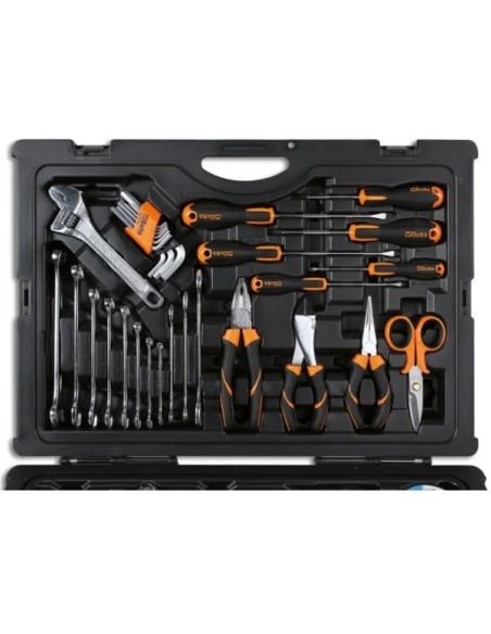 BETA Cassetta attrezzi 2051N con assortimento 55 attrezzi nautica