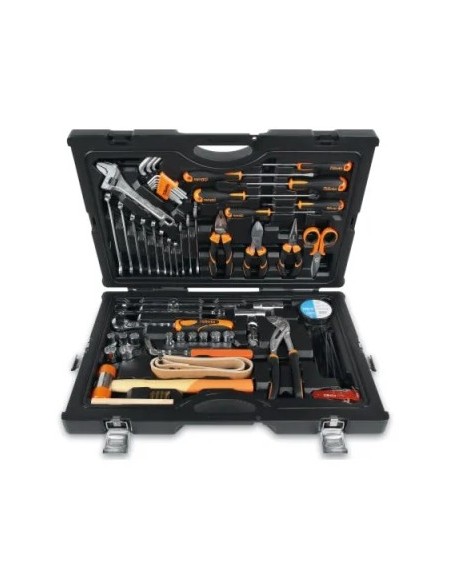 BETA Cassetta attrezzi 2051N con assortimento 55 attrezzi nautica