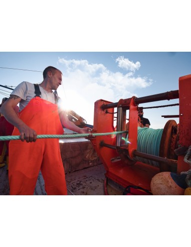 GUY COTTEN HITRA Bib & Braces salopette arancione