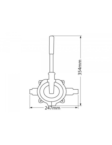 WHALE Pompa manuale Urchin Gusher BP9021