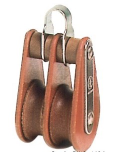 HYE tufnol bozzello 2 pulegge TB 12x43