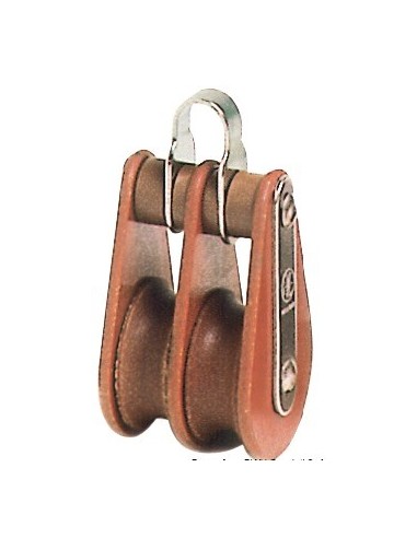 HYE tufnol bozzello 2 pulegge TB 12x43