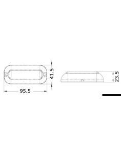 OSCULATI Luce subacquea a LED bianco 13.640.01 2