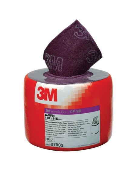 3M Scotch-Brite Fogli abrasivi viola 07903 35pz 150x115