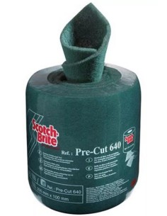 3M Scotch-Brite Rotolo carta abrasiva verde pretagliata cod.640 2