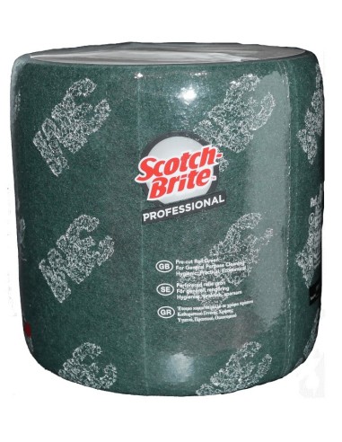 3M Scotch-Brite green abrasive roll 4m precut ref.640