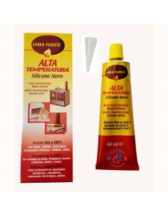 Alta temperatura silicone nero 60 ml