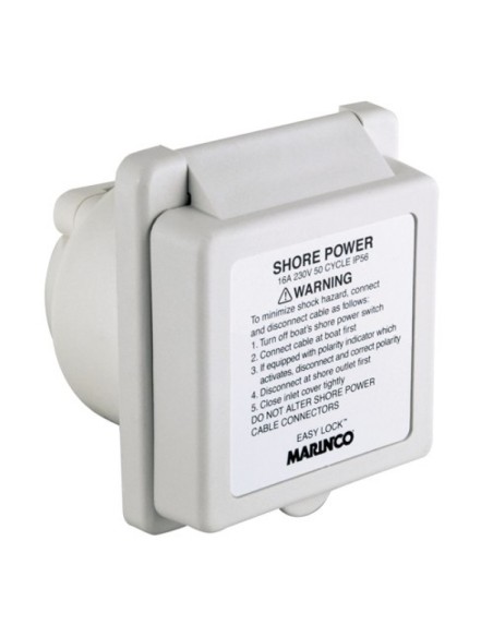 MARINCO Spina ad incasso in ABS 16A 230V