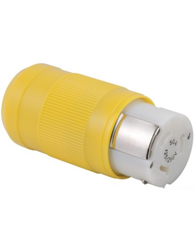 MARINCO Spina femmina 50A bipolare tripolare 4 fili 125/250V