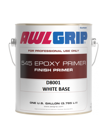 545 epoxy primer D8001 white base 3,785 lt 545 epoxy primer D8001 white base 3,785 lt