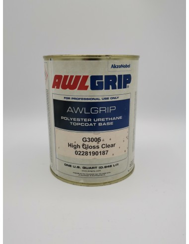 Awlgrip G3005 high gloss clear 0,946 lt