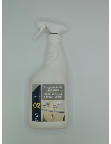 NAUTIC CLEAN 02 Sbiancante per Scafi 0.75L