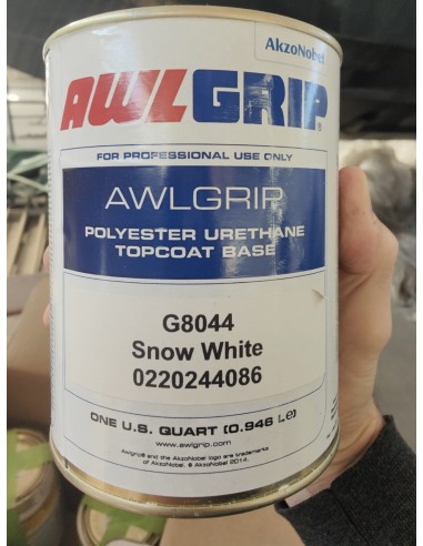 AwlGrip - Topcoat Snow White G8044 QUART