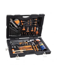 Beta 2051N assortment of 55 tools for nautical maintenance with case