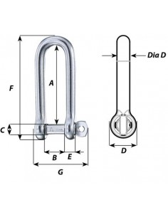 Wichard 1416 grillo lungo D mm.12 2