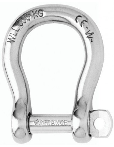 Wichard grillo omega autobloccante 1245 - Self-locking bow shackle - Dia 10 mm