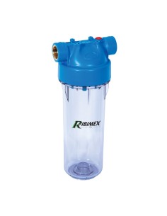 Ribimex transparent water filter 9"3/4