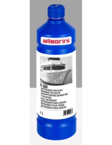 Allegrini Y-200 Detergente per scafi Allegrini Y-200 Detergente per scafi