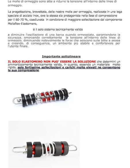 Sidermarine - Mooring spring MPP/T 8 Sidermarine - Mooring spring MPP/T 8