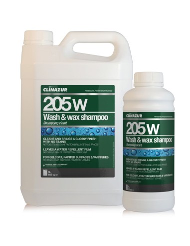 CLINAZUR 205W Shampoo wash & wax 5lt