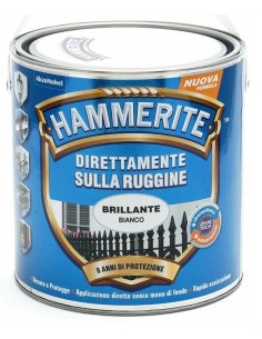 Hammerite smalto bianco brillante 750ml
