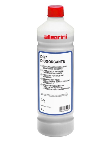Allegrini DG7 plumbing drain remover 1lt Allegrini DG7 plumbing drain remover 1lt