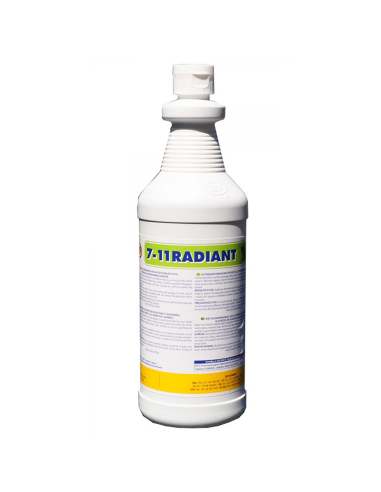 ZEP 7-11 RADIANT  NON ACID detergent for metal plastic vtr 1lt