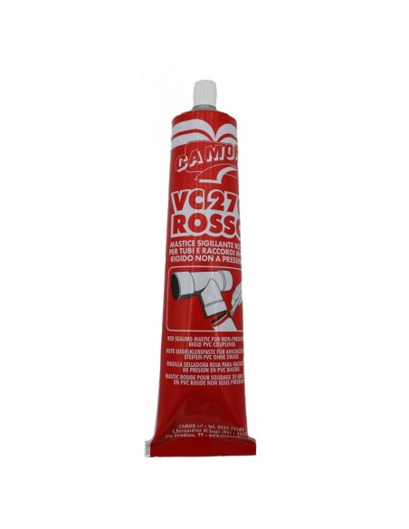 Mastice Camon VC270 red glue for PVC 125gr Mastice Camon VC270 red glue for PVC 125gr