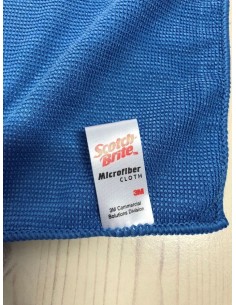 3M Scotch-Brite Essential Microfibre Cloth 1pz blue 36x36cm 2