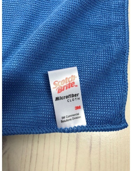 3M Scotch-Brite Essential Microfibre Cloth 1pc blue 36x36cm 3M Scotch-Brite Essential Microfibre Cloth 1pc blue 36x36cm
