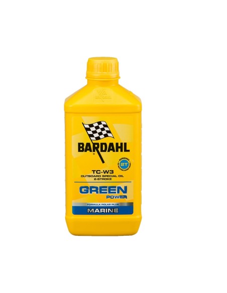 Bardhal Olio fuoribordo 2 tempi TC-W3 1lt Green Power