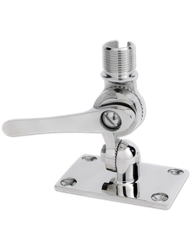 Scout PA-30 Four way stainless steel ratchet mount