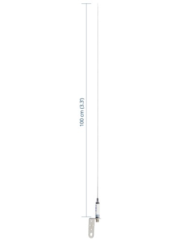 Scout KM-3A 3 db VHF stainless steel antenna 1,0mt (3.3′) length